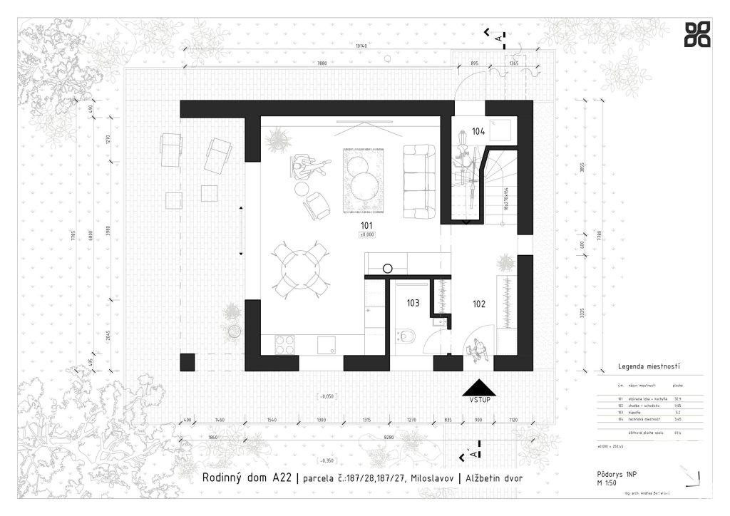 Architektúra – Rodinný dom, Alžbetin dvor – pohľad 22