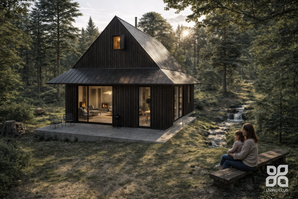 Architektúra – Chata, Vysoké Tatry – pohľad 3