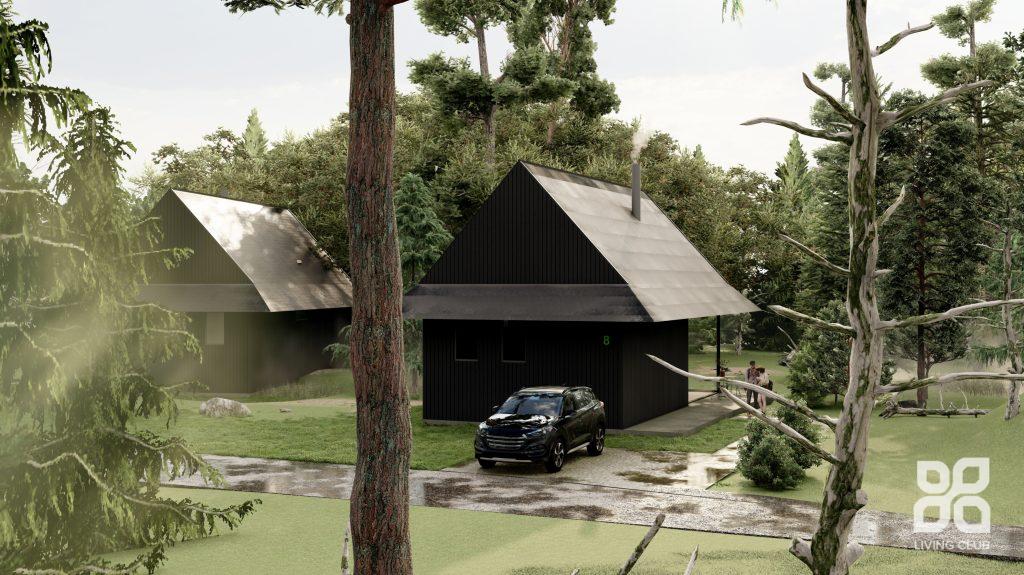 Architektúra – Chata, Vysoké Tatry – pohľad 5