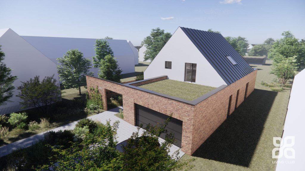 Architektúra – Rodinný dom, Kalinkovo – pohľad 4