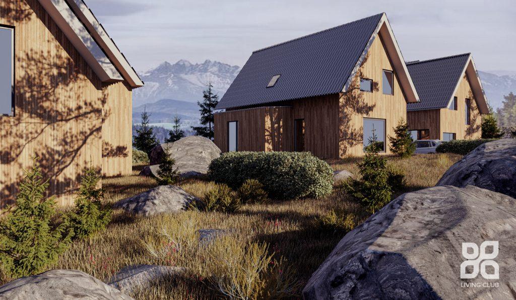 Architektúra – Horské rekreačné domy – pohľad 5