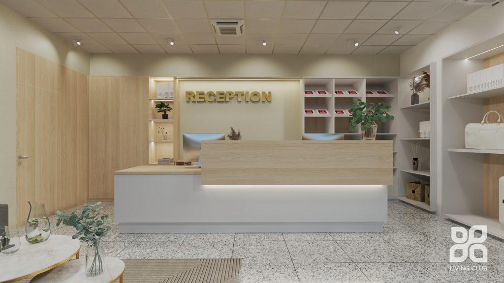Interiér – Recepcia hotela Art Hotel William, Bratislava