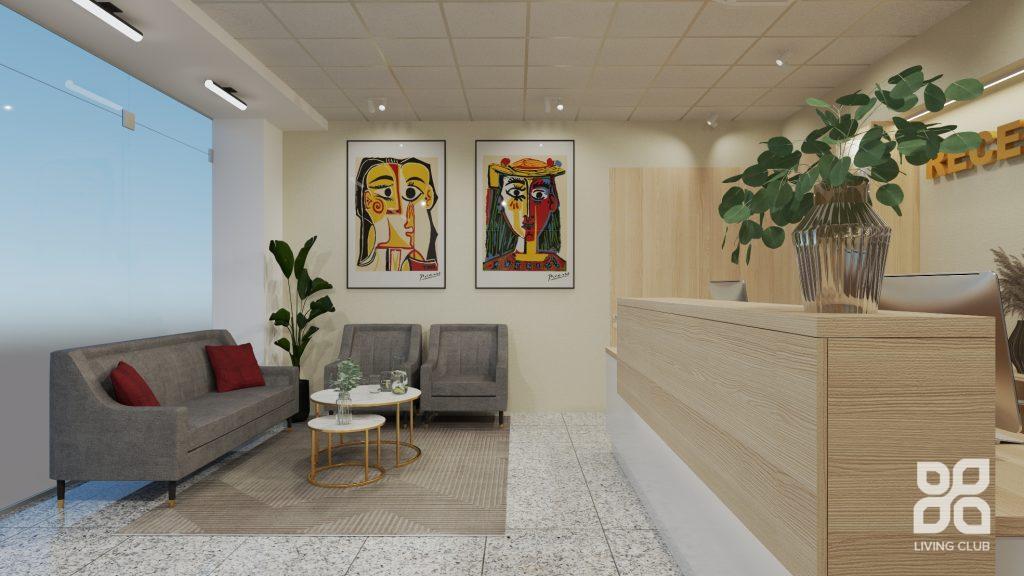 Interiér – Recepcia hotela Art Hotel William, Bratislava – pohľad 3