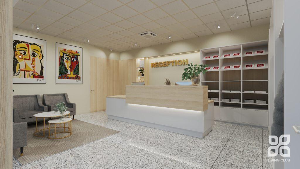 Interiér – Recepcia hotela Art Hotel William, Bratislava – pohľad 4