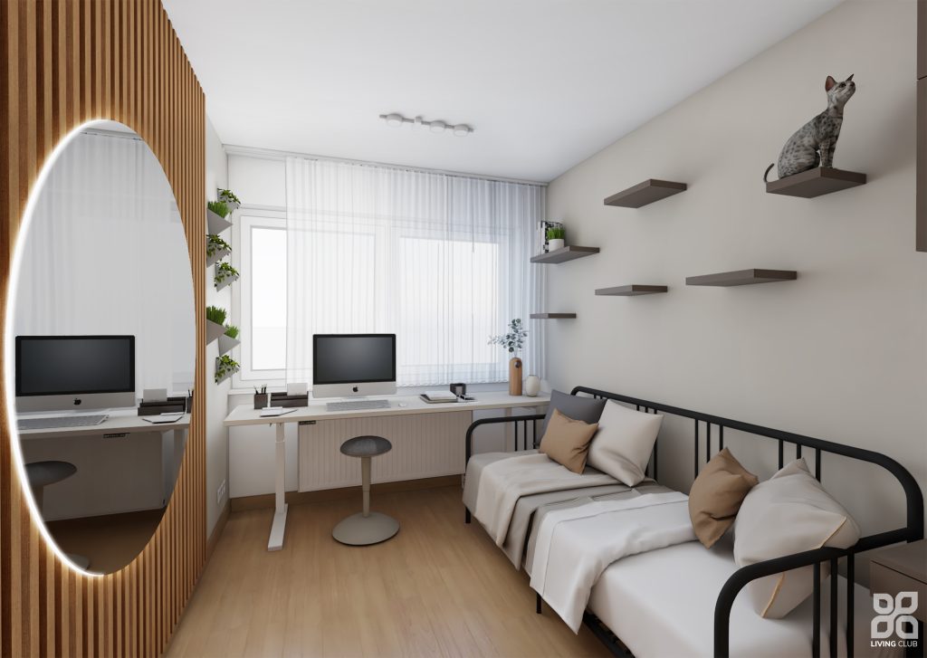 Interiér – 4-izbový byt, Karlova Ves, Bratislava – pohľad 6