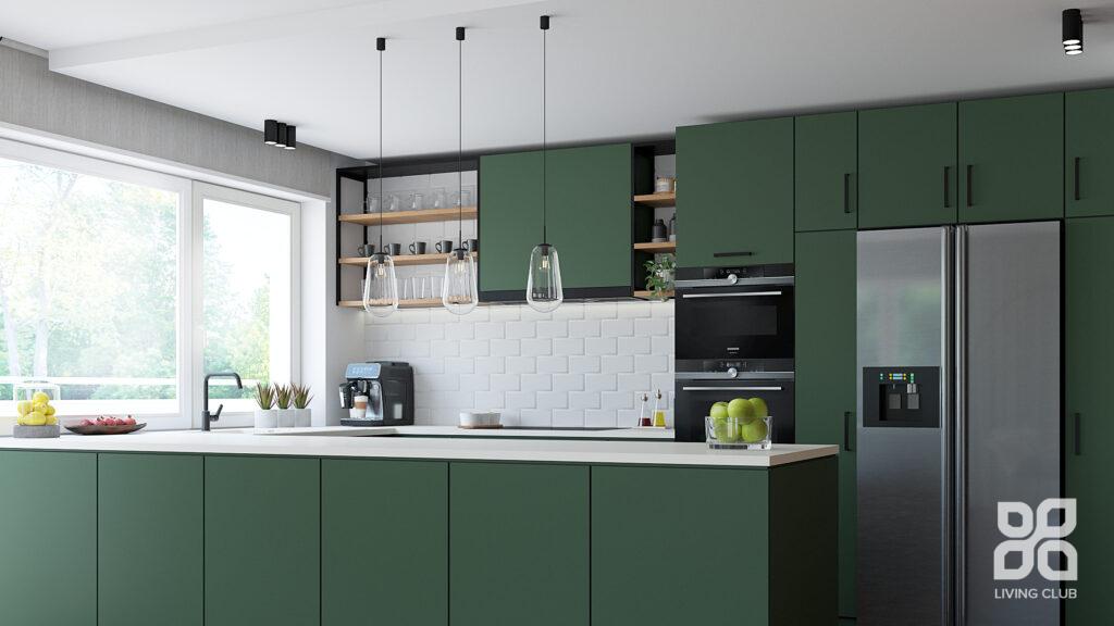 Interiér – Kuchyňa s obývačkou, Lamač, Bratislava – pohľad 8