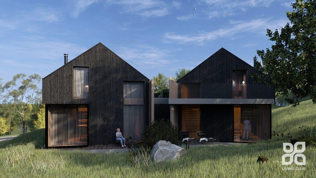 Architektúra – Dvojdom, Trimbach – pohľad 6