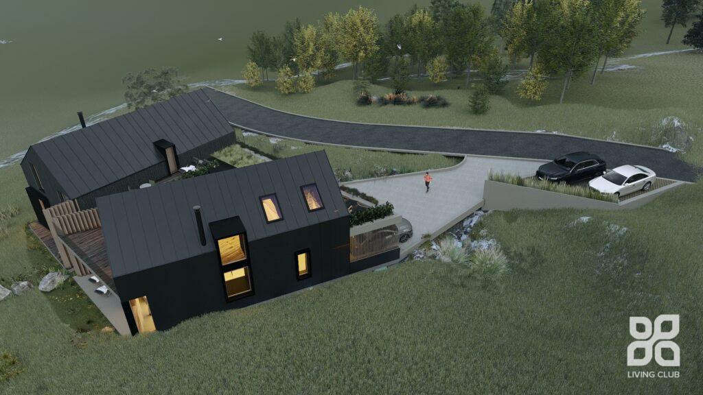 Architektúra – Dvojdom, Trimbach – pohľad 8