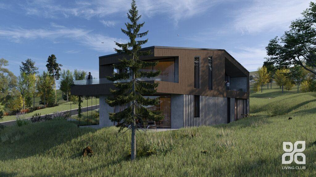 Architektúra – Vila A, Trimbach – pohľad 4