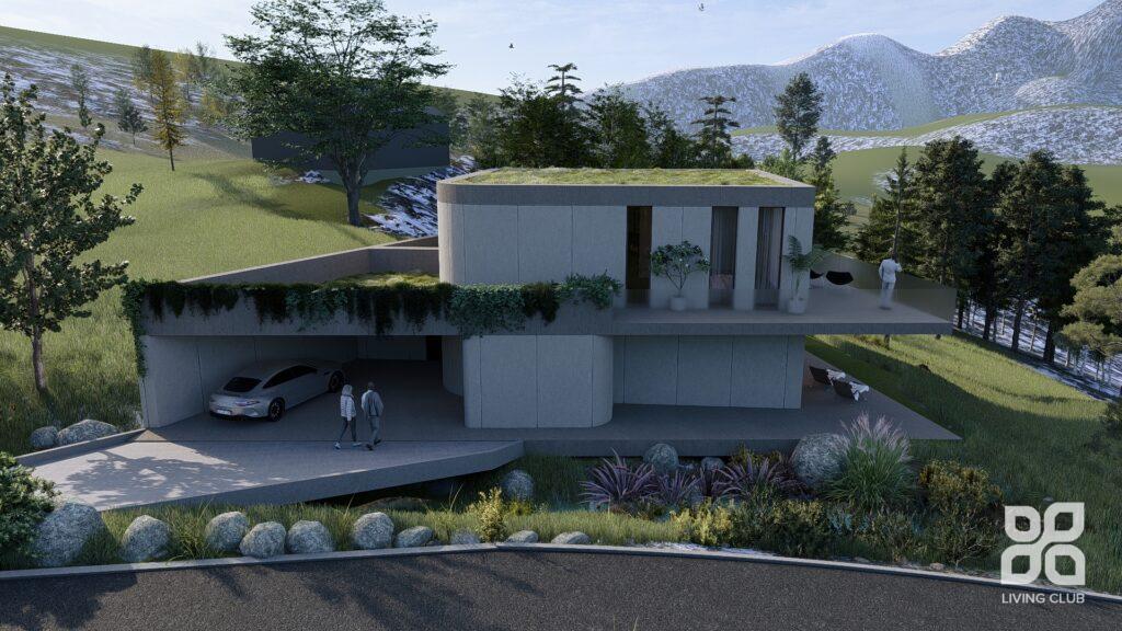 Architektúra – Vila B, Trimbach – pohľad 8