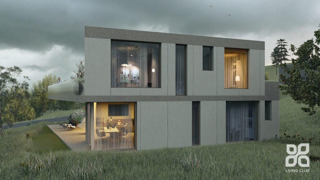 Architektúra – Vila B, Trimbach – pohľad 20