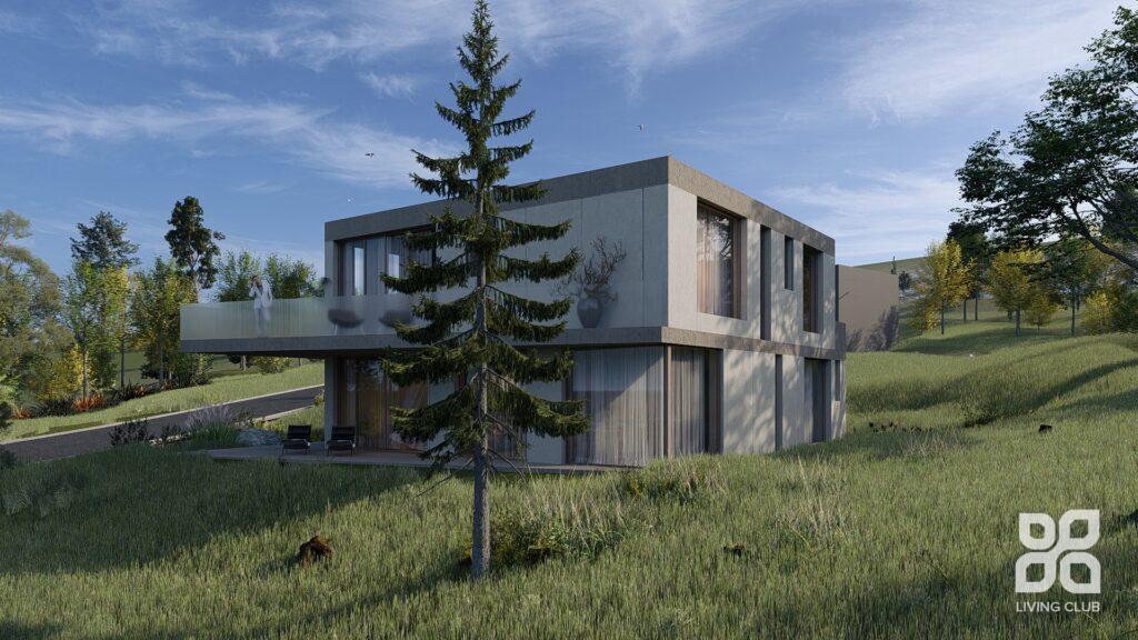 Architektúra – Vila B, Trimbach – pohľad 9