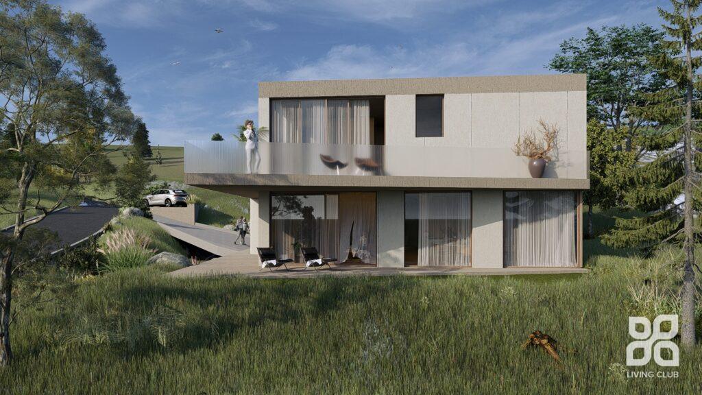 Architektúra – Vila B, Trimbach – pohľad 3