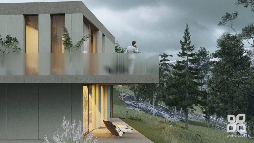 Architektúra – Vila B, Trimbach – pohľad 18