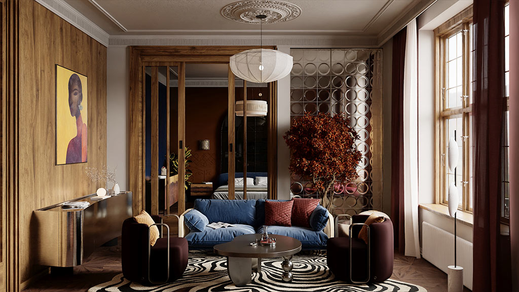 Interiér navrhnutý a zrealizovaný Living Club
